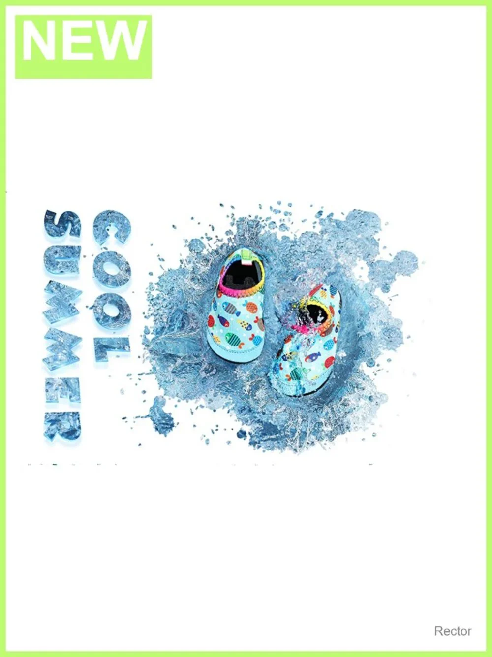 Baby Boys Girls Water Shoes Barefoot Aqua Socks Non-Slip for Beach Pool Toddler